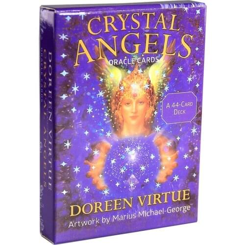 Crystal Angels Tarot Cards Spirits Of The Animals Oracle Cards Games Set Party Entertainment Board Games For Adult Children