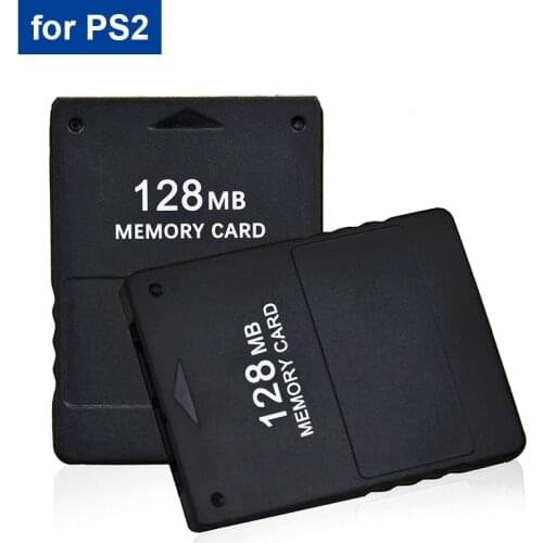 Black 8/16/32/64/128MB Memory Card Game Save Saver Data Stick Module for Sony PS2 PS for Playstation 2