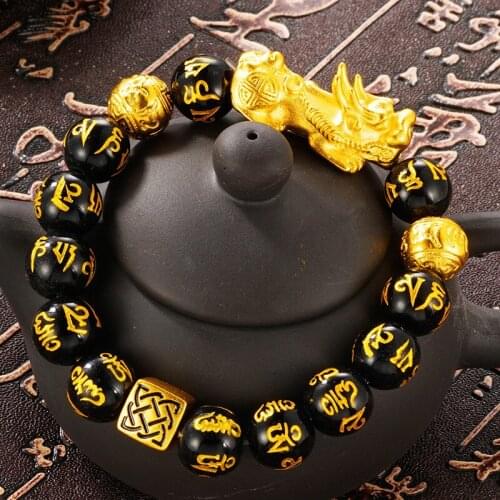 Luxugold Black Bracelets