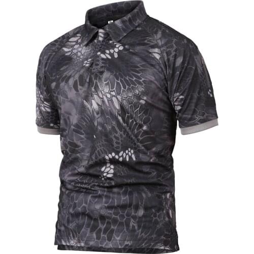 Army SWAT T Shirt Men Military Shirt New 2018 Summer Mens Tactical Combat Quick Dry T Shirts Breathable Camouflage Tee Shirt