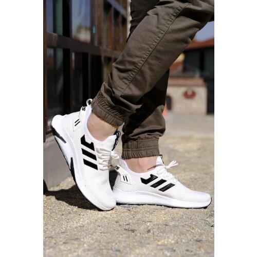 Ulrich Color Pattern Detailed Meshed Male Sneaker