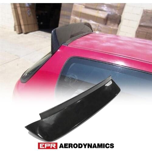 For Honda Civic EG BYS Type FRP Unpainted Rear Spoiler Roof Wing Exterior Accessories body kits