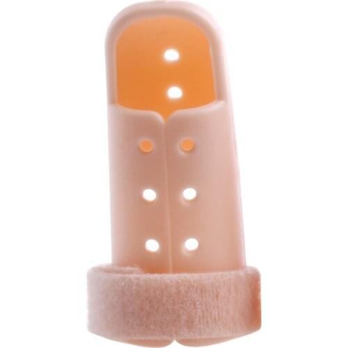 New Finger Injury Support Brace Pain Splint DIP Joint Mallet Protection Plastic