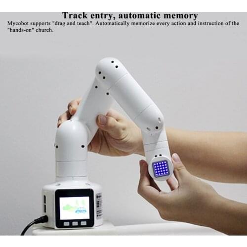 NEW Mycobot Robotic Arm 6-Axis Robot Ros Visual Recognition ChildrenS Programming Stem Education for Legos