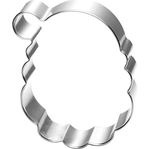 Christmas santa cookie cutter stainless steel Cake Sugarcraft Decorating Pastry Fondant Tool DH086
