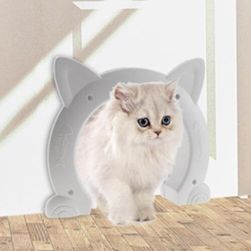 Puppy Dog Cats Interior Door Kitten ABS Plastic Small Gate Frame Doorway for Dog Cat Kitten Pet Supplies