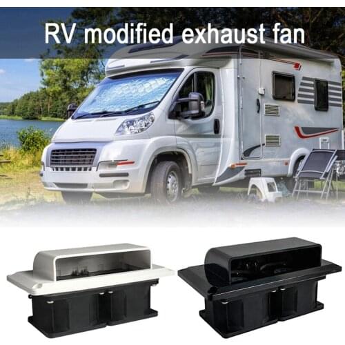 25W Motorhome Trailer Side Air Vent Ventilation Exhaust Fan for Camper Trailer Boat Marine Yacht