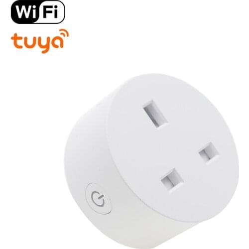 WiFi Smart Plug with Power Monitor, WiFi Wireless Smart Socket Outlet with Google Home Alexa IFTTT Voice Control