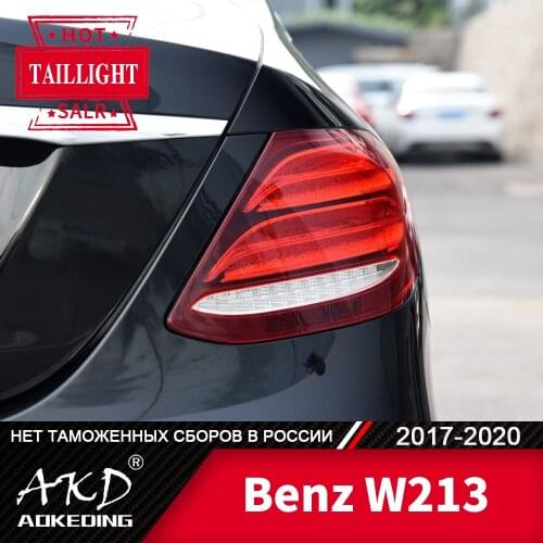 Tail Lamp For Car BenZ W213 2017-2020 E180 E200 E260 LED Tail Lights Fog Lights Day Running Light DRL Tuning Cars Accessories