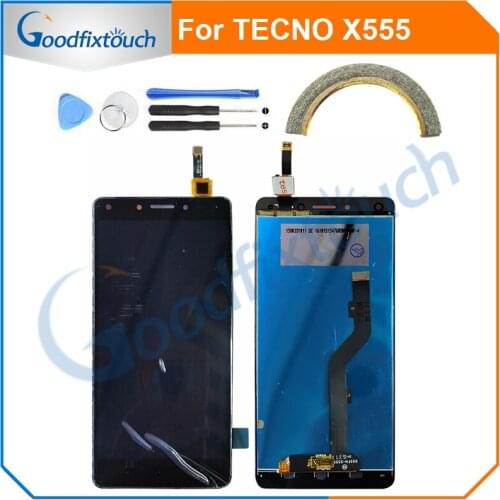 LCD Screen For TECNO X555 X 555 LCD Display Touch Screen Glass Panel Digitizer Assembly For TECNO Camon X555 Repair Parts