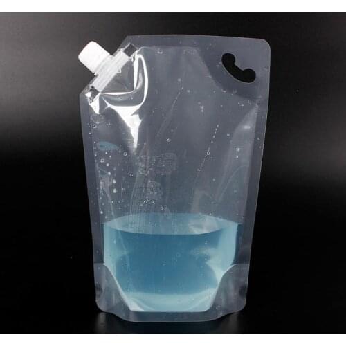 1000ml/ 1L Stand up Plastic Drink Packaging Spout Bag Pouch for Beverage Liquid Juice Milk Coffee Water SN2652