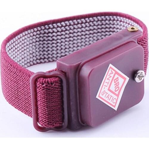 Cordless Wireless Adjustable Anti Static Bracelet Electrostatic ESD Discharge Cable Wrist Band Strap Hand With Spare Wristband