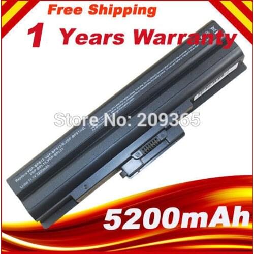 HSW New Laptop Battery For Sony VGP-BPS13/S VGP-BPS13A/S VGP-BPS13AS VGP-BPS13B/S fast shipping