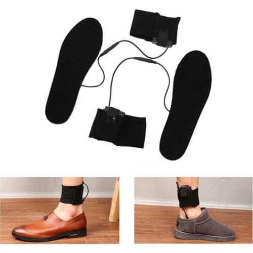 Pads Winter Foot Warmers Electric USB Rechargeable Shoes Boot Heating Heater Insoles For Men And Women
