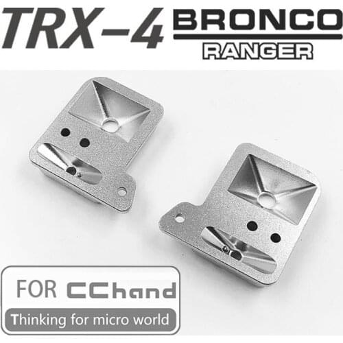Metal head lamp bezil for TRX-4 TRX4 Ford BRONCOCCHAND