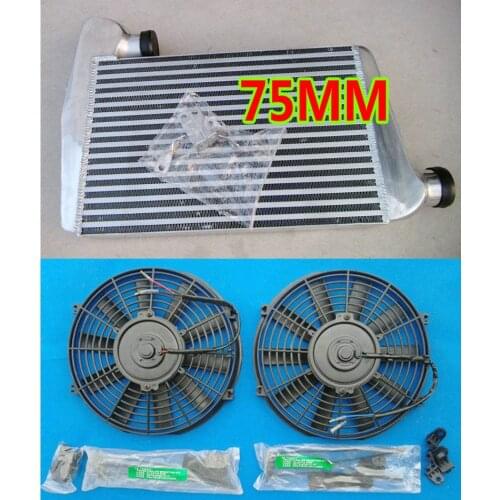 NEW Aluminum Intercooler FOR Ford Falcon BA BF XR6 Turbo 4.0L Intech I6 + MOUNTING KITS and Fans