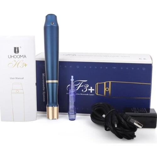 Professional Derma Microneedle System Wireless Derma Pen H3 with 12pin Derma Stamp Skin Care Tools Dr Pen Meso Beauty Machine