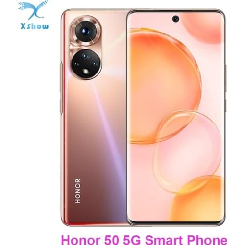 Original Honor50 5G SmartPhone Snapdragon 778G108MP Camera 6.57'' 120Hz OLED Screen 6nm Chip 66W Super Charge 4300mAhBattery NFC
