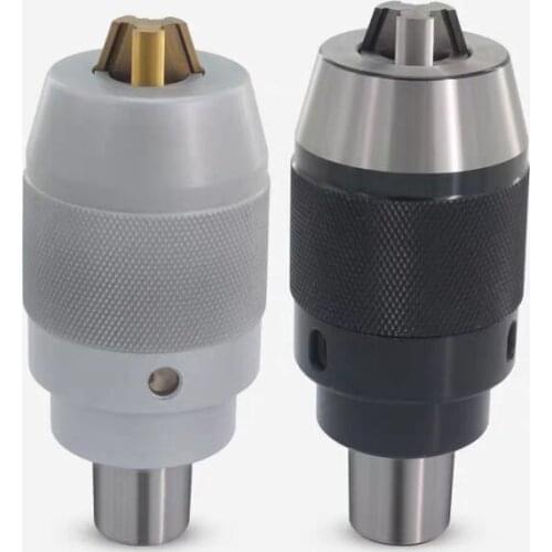 1pcs APU13 APU16 APU08 automatic locking drill chuck fitted tool handle BT30 BT40 R8 C20 MT3 MT4 APU