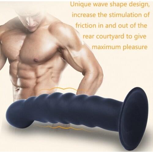 2 Sizes Super Soft Silicone Vagina Anal Dildo Butt Plug Male Prostate Massage Gay Anal Masturbator EroticSex Toys for Men Women