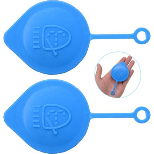 2pcs Car Windshield Wiper Washer Reservoir Bottle Caps for Honda FIT 2003-2006, 76802-SN7-G05
