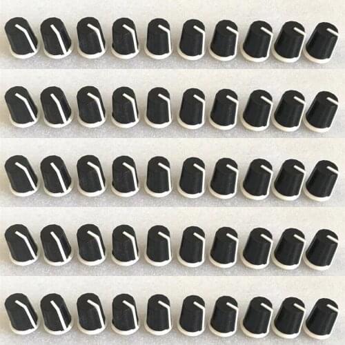 50pcs for pioneer DDJ-RR SB2 Mixer EQ Knob Cap / 180 Degree Potentiometer Rubber Knob Cap / Audio Volume Switch Knob
