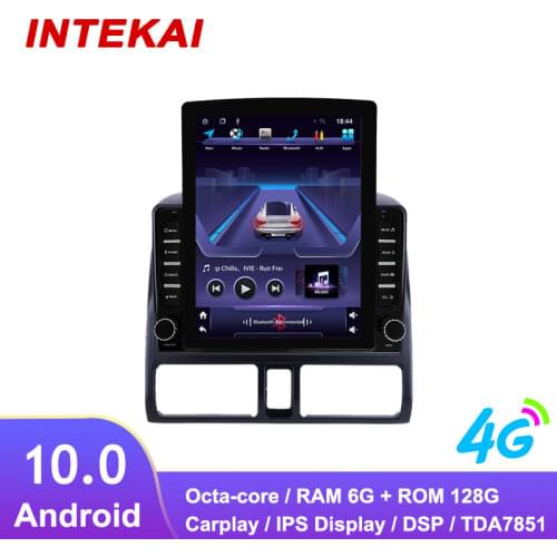 9.7" Vertical Style Tesla Screen Android 10.0 Car Radio GPS Navigation Autoradio multimedia player for Honda CRV 2001-2006