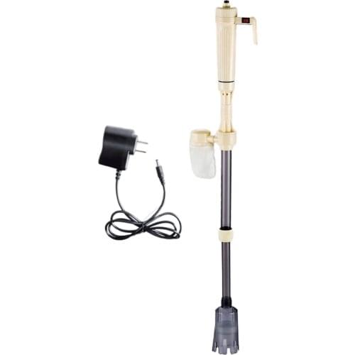 Auto Electric Aquarium Gravel Cleaner 3 in 1 Sludge Extractor for Fish Tank