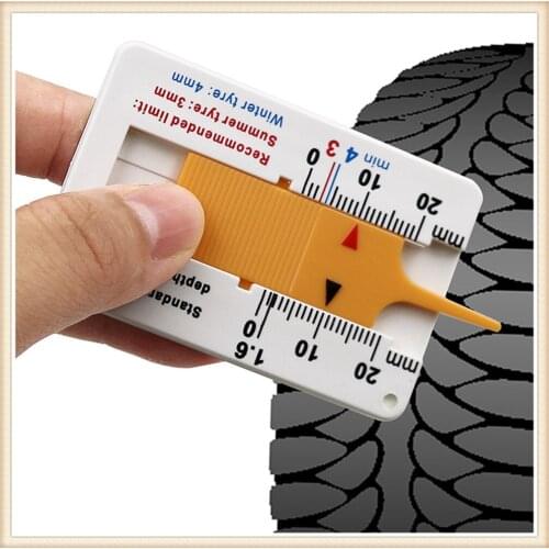 Car Tyre Read Depthometer Depth Gauge Page Motorcycle for Renault Talisman Nepta Altica Z17 Wind R-Space 2 3.2 Initiale