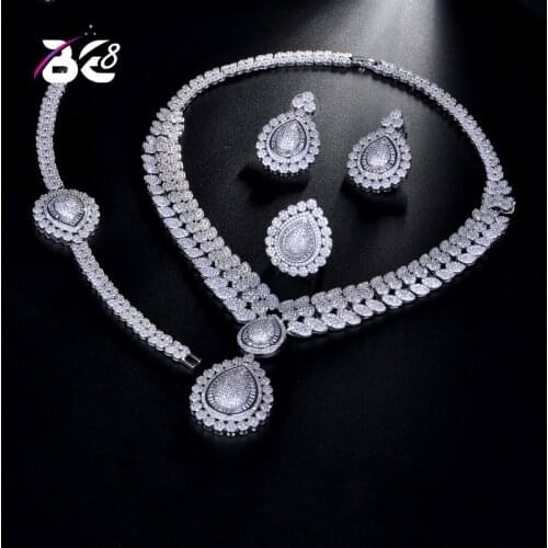 Be 8 Bridal Gift Nigerian Wedding African Beads Jewelry Set Brand Woman Fashion Dubai Jewelry Set Party/jewelry Wedding S180