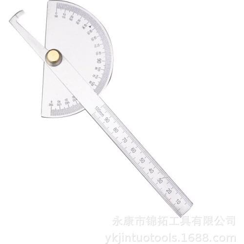 Measuring tools multifunctional double-arm protractor stainless steel carpenter tools carpenter tools