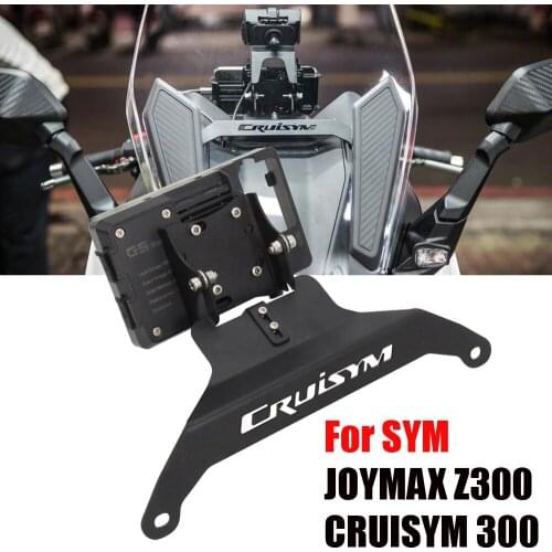 Motorcycle Windshield Mount Navigation Bracket GPS Smartphone Holder For SYM JOYMAX Z300 2018-2019 CRUISYM 300 2017-2019