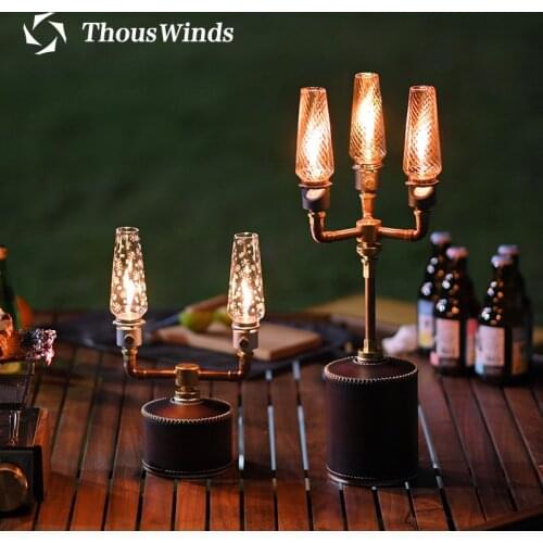 Thous Winds Gas Lantern Copper Bracket Outdoor Camping Gas Lamp Split Connector Lamp Holder Gas Lamp 1 To 2 Shunt Bracket