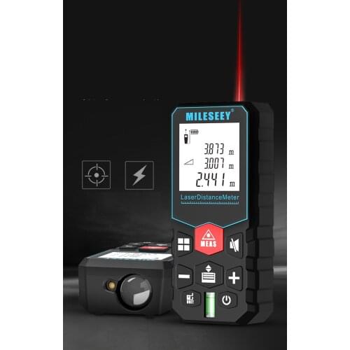 40m Laser Rangefinder Handheld Infrared Measuring Ruler Electronic High-precision Room Instrument Distance Digital Tape Measure