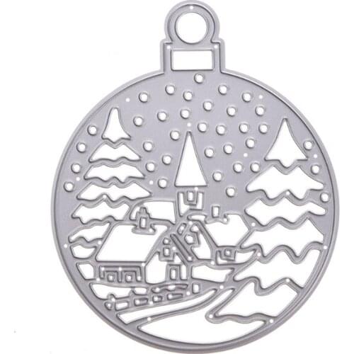 Metal Cutting Dies Christmas Cutting Dies Stencil DIY Scrapbooking Embossing Paper Card Decoration Dies #12