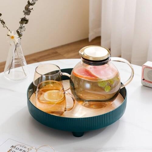 Multifunctional Storage Tray Fruit Tray Storage Cup With Perfume And Sundry Desktop Decoration Tray Not Easy To Deform Damage