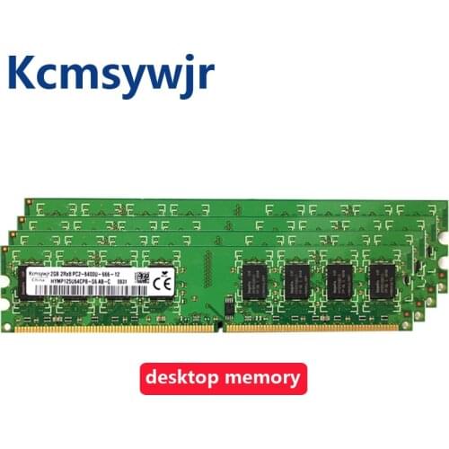 PC desktop DDR2 2GB Ram 800Mhz PC2-6400U 240PIN DIMM Desktop memory 2G 2RX4 PC2 6400U 800 Mhz
