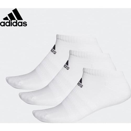 Original Adidas Yastıklamalı Wrist Length Sports Socks (3 Pair) White DZ9384