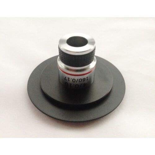 Adapter RMS Microscope Objective For NIKON AI DSLR SLR Kit W/ 4X Objective