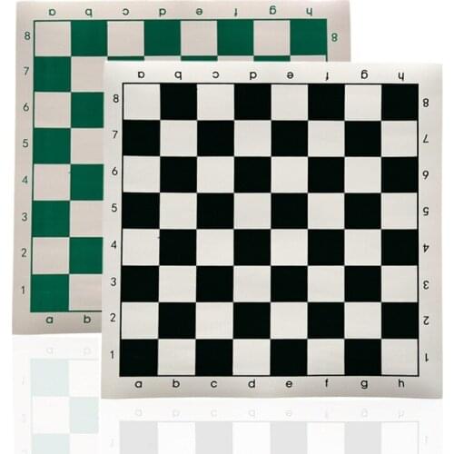 Chess Leather Chessboard Flannel Pu Leather Soft Chessboard Medium Large Small Portable Rollable