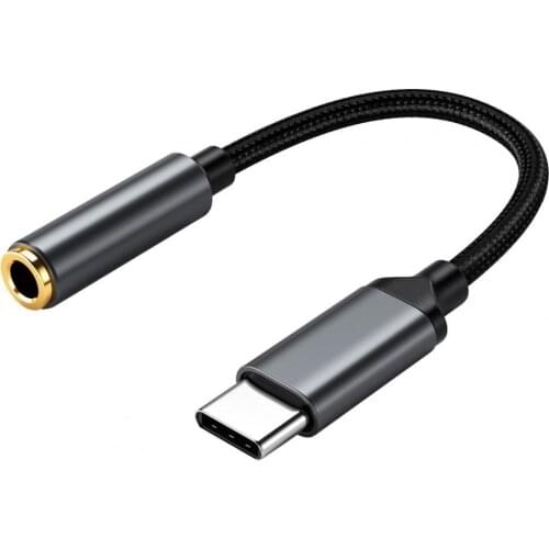 USB C to 3.5mm Cable USB C Jack Cable Aux Cable for Huawei P30 Pro Oneplus 7 Pro Type c 3.5 MM Audio Headphone Adapter TP-1