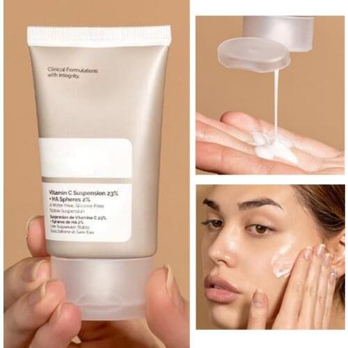 Vitamin C Suspension 23% HA Spheres 2% Hyaluronic Acid Microparticle Essence Whitening Brighten Fade acne Marks 30ml