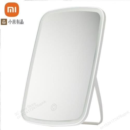 Xiaomi Mijia Makeup mirror led light portable folding light mirror dormitory home desktop portable mirror Smart product