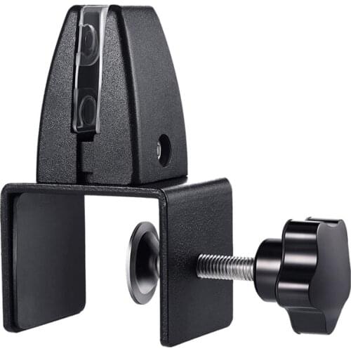 1Pcs Sneeze Guard Clamp Bracket Support Office Desk Partition Support Bracket Aluminum Alloy Sneeze Guard Holder Clamp