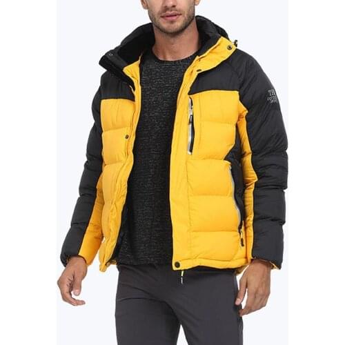 40% Dropshipping!!Men Fashion Warm Waterproof Long Sleeve Zipper Windbreaker Hooded Jacket Coat