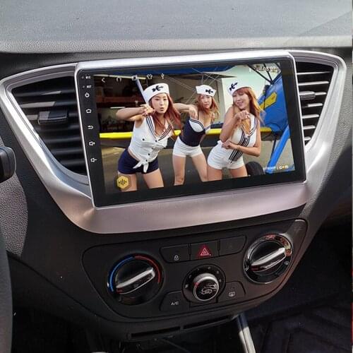 64GB Android 10.0 Car Multimedia Player GPS For Hyundai Verna Accent Solaris Autoradio Navigation Stereo Head Unit