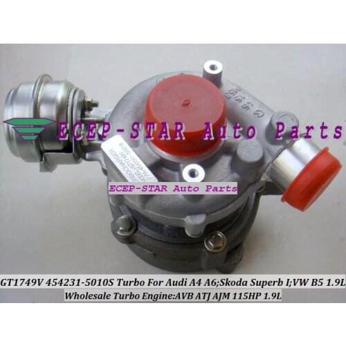 Free Ship GT1749V 454231 454231-5010S 038145702L 028145702R Turbo For Audi A4 A6 Skoda Superb I VW B5 2000- AVB ATJ AJM 1.9L TDI