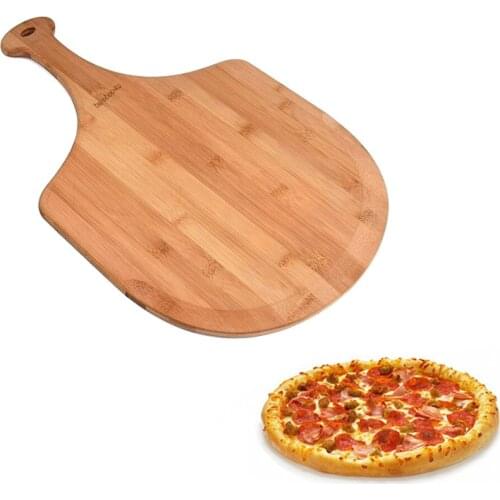TTLIFE Wooden Pizza Paddle Spatula Pizza Shovel Peel Cutting Board Kitchen Pizza Tray Plate Bakeware Pastry Tools Accessories