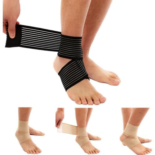 Elastic Safety Sports Ankle Support Football Basketball Taekwondo Sport Protection Bandage Gym Ankle Sprain Brace Guard Protect