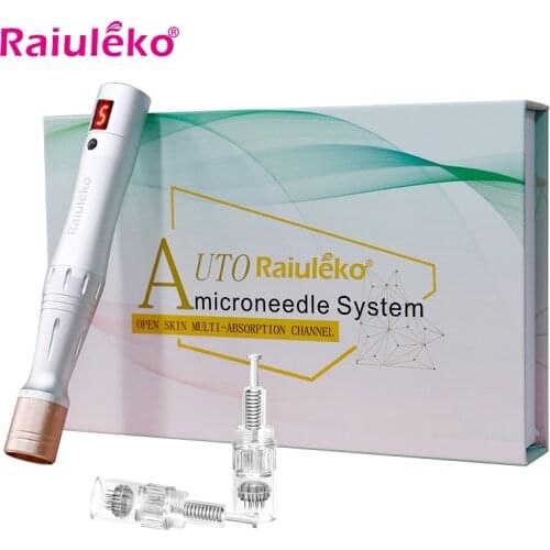 Electric Derma Tools Ultima Professional Micro Needling Pen Beauty Machine Exfoliate Shrink Pores NeedleTips Microneedling Tool